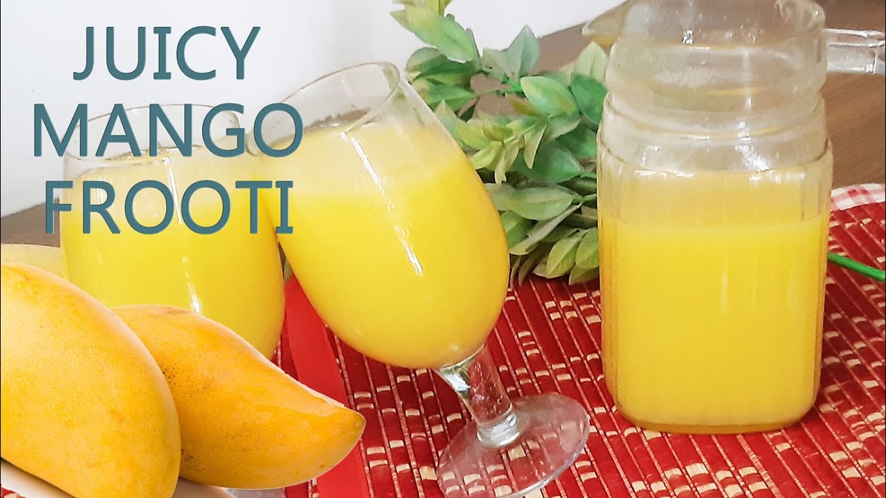 Mango Frooti better than market | Easy recipe for Mango Frooti | How to make Frooti | Mango Juice | Cookery Bites