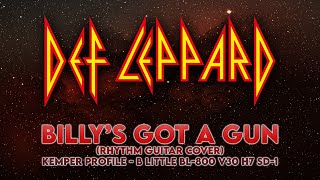 Def Leppard - Billy's Got A Gun (Rhythm Guitar Cover)