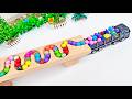 Marble Run Race ASMR ☆ HABA Slope, Dump Trucks & Garbage Trucks #13