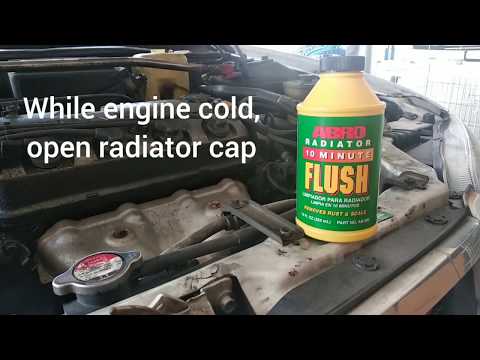 Abro: DIY Radiator Flush with Abro's Radiator 10-Minute Flush