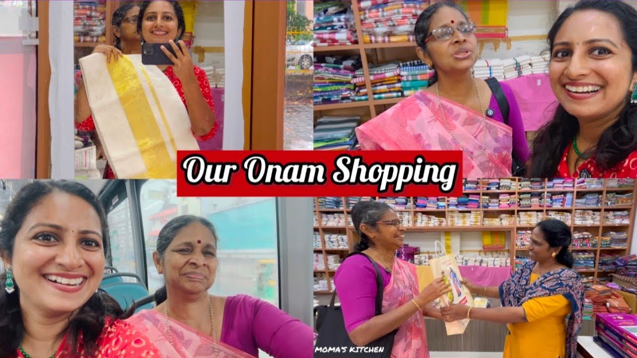 മഴയത്ത് അമ്മയും മോളും ഓണം ഷോപ്പിംഗ് അടിച്ചുപൊളിച്ചപ്പോൾ വാങ്ങിയത് 😍🎉🎉🎉🎉