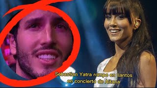 Así Sebastian Yatra Rompe en llantos durante concierto de Aitana