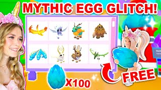 *NEW GLITCH* Gives You *FREE * MYTHICAL EGGS In Adopt Me! (Roblox)