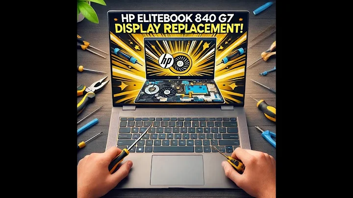 "How to Replace HP EliteBook 840 G7 Display | Step-by-Step Guide