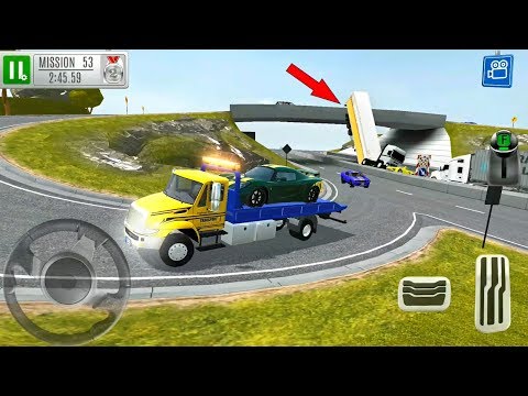 Gas Station 2 Highway Service #7 Flatbed Trailer Job - Android Gameplay FHD