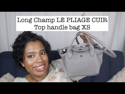 Long Champ LE PLIAGE CUIR Top handle bag XS 