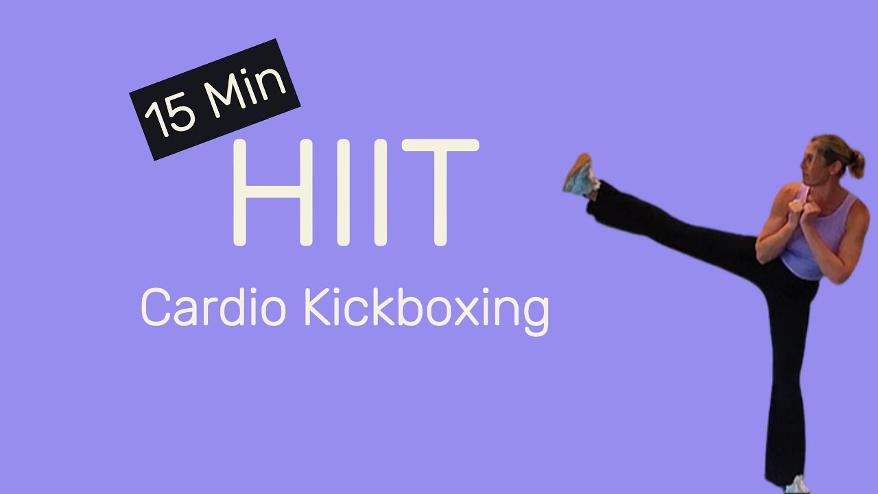15 Minute At Home Cardio Kickboxing | Fat Burning, No Repeats