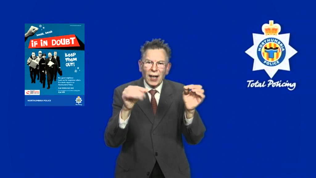 Rogue Traders Advice: Doorstep Traders - British Sign Language gateshead fc