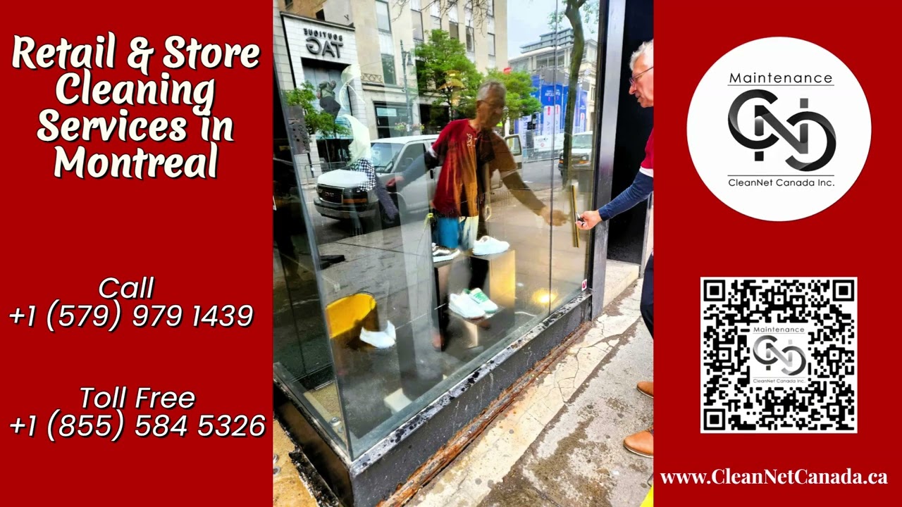 Retail Janitorial Services in Montreal