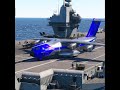Very Rare! Airbus A400M Antarctica Take Off from Aircraft Carrier
