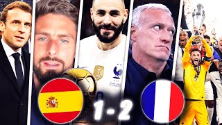 MASSIVE REACTIONS SPAIN 1-2 FRANCE: NATIONS LEAGUE CHAMPIONS FOR BENZEMA, MBAPPÉ AND LES BLEUS!