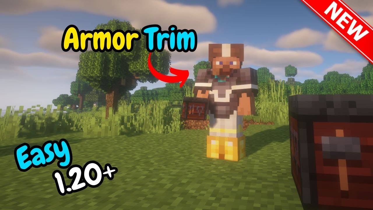 How to put on armor trim in Minecraft (2025) - YouTube