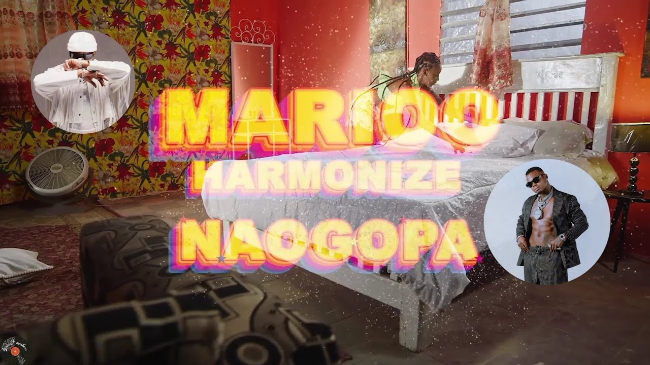 Marioo & Harmonize - Naogopa lyric video (content)