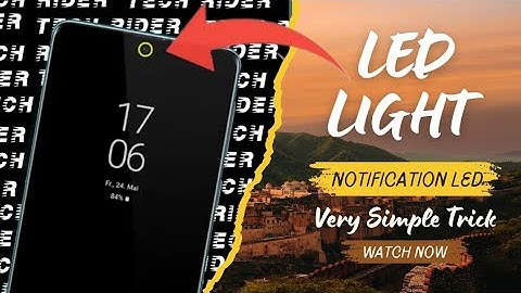 How to enable Notification LED Light for any smartphone | Android tips and tricks 2024 Sinhala