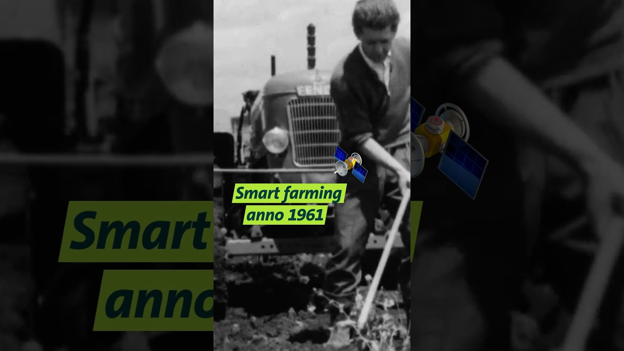 Ferngesteuerter Traktor im Jahr 1961 #traktor #fernsteuerung #unserland #landwirtschaft #shorts
