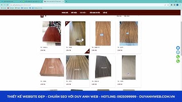 Mẫu Website Chuẩn Seo - Giao diện Demo Nhà Máy Gỗ Công Nghiệp   Mã Số  022