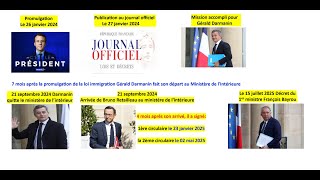 Nouvelle loi immigration