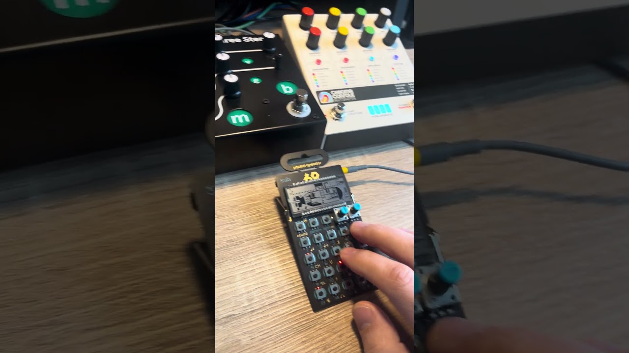 Sub Pocket Operator Jam with Chroma Console & Three Stems