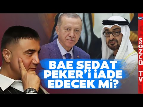 Erdoğan'ın Sedat Peker Planı! BAE Anlaşmasındaki O Madde Şimdi Anlaşıldı