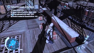 ASSASSINS CREED 3 SEQUENCE 6 THE TEA PARTY 100% SYNC WALKTHROUGH