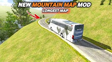 New Mountain Longest Map Mod | Bussid v3.7.1 💥| Full Details & Download