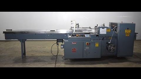 Shanklin Model F5A Automatic Side Seal Shrink Wrapper - Stock# 72676003