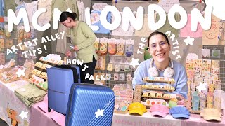 ARTIST ALLEY LONDON MCM ✻ Going to London for a 3 day Comic Convention ✻ Art Convention tips