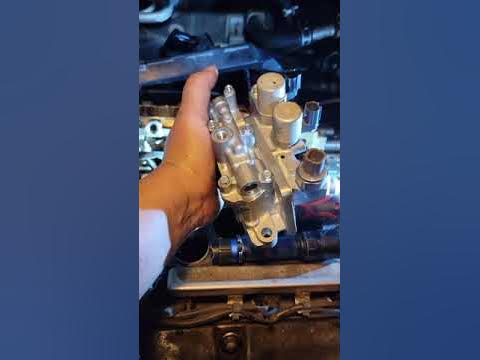 3.5L honda engine rear vvt solenoid removal explained - YouTube