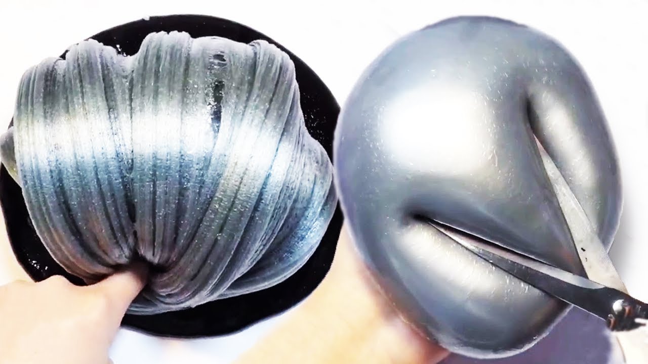 Самое удовлетворяющее видео слизи ASMR | Релаксирующая странно удовлетворяющая слизь 2019 | 141