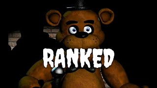 Five Nights at Freddy’s games RANKED