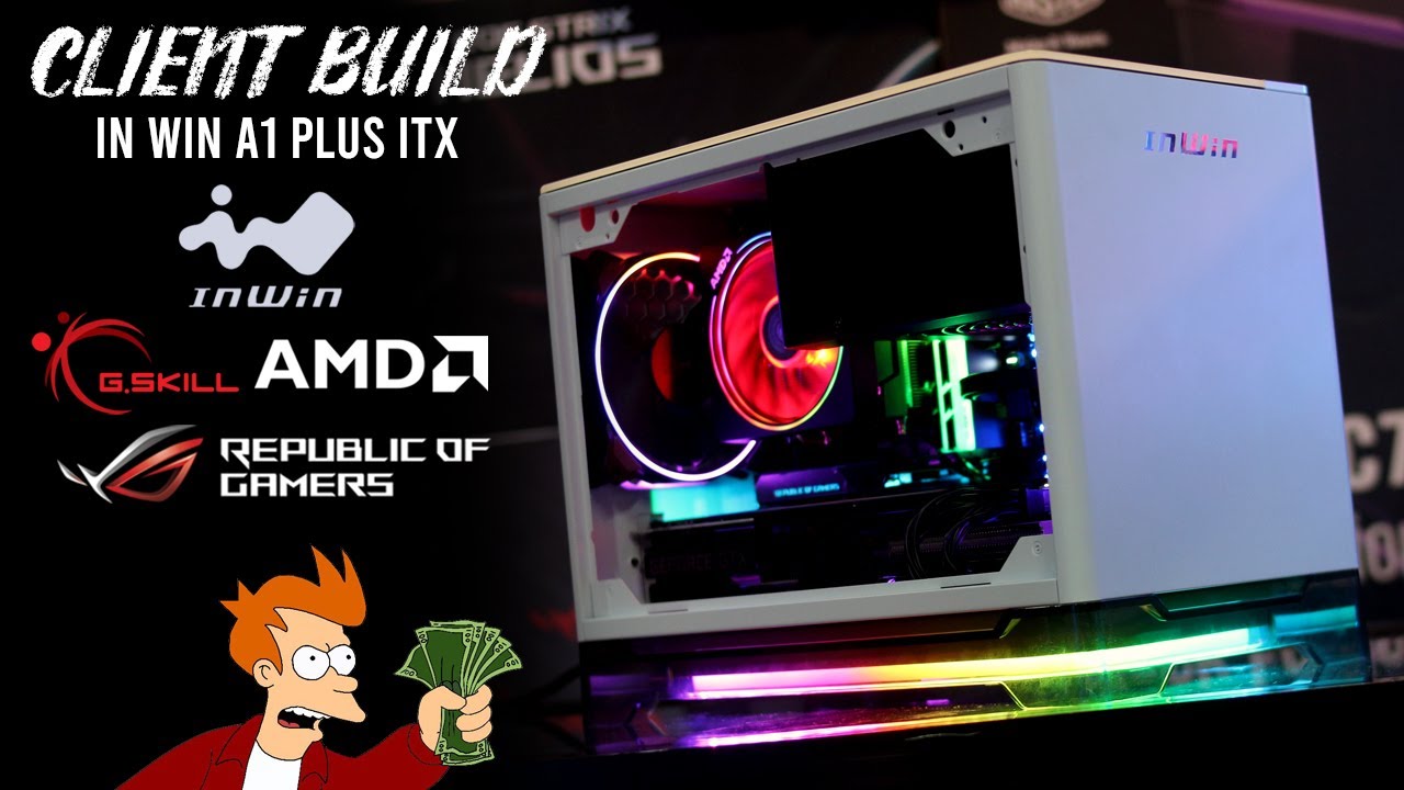 Client Build: Cesar B. Beloria Jr. | BACOLOD CITY | In Win a1 Plus Mini ITX White