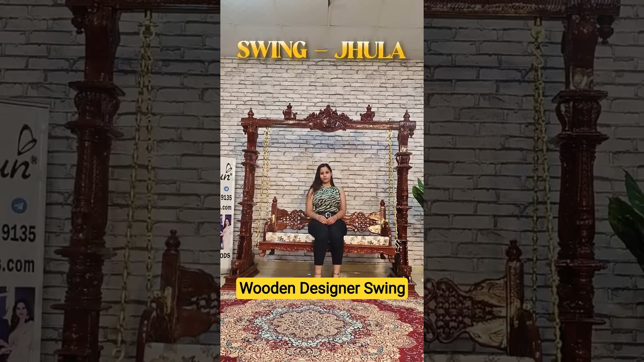 Wooden swing - Indoor furniture - furniture design 