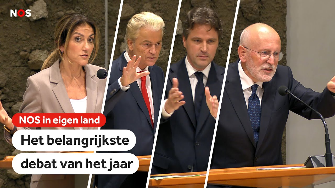 De politieke beschouwingen gingen vooral over de verkiezingen