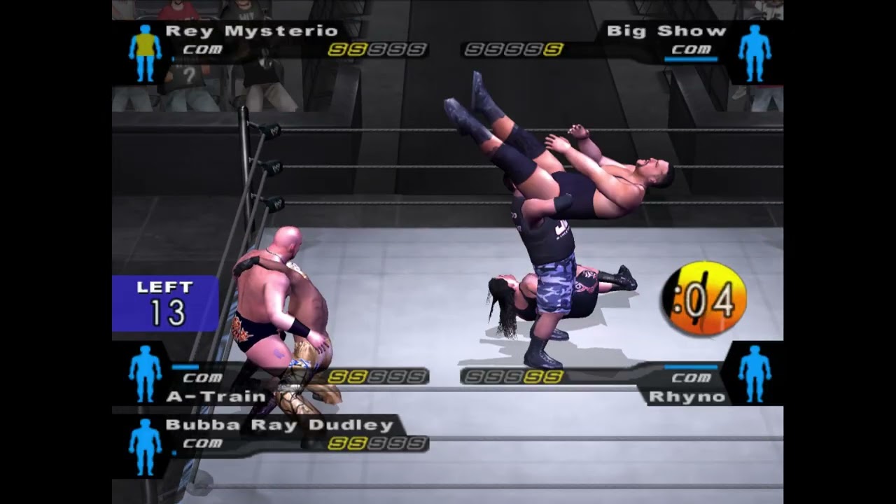 WWE Royal Rumble PS2 Full Gameplay | 30 Man Royal Rumble Match 🔥