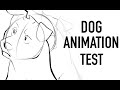 Dog animation test