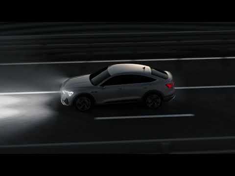 All new Audi e-tron Sportback - Digital Matrix LED functions