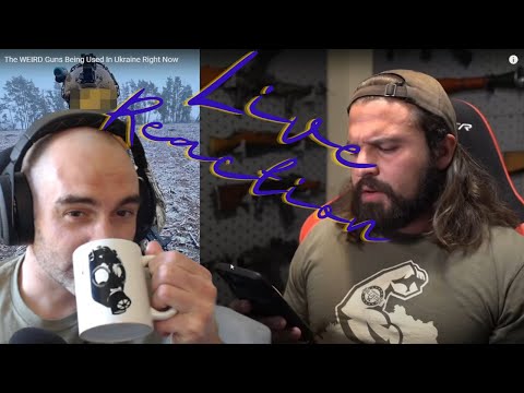 Combat Vet Live Reacts to Brandon Herreras' video about weird guns being used in the Ukraine
