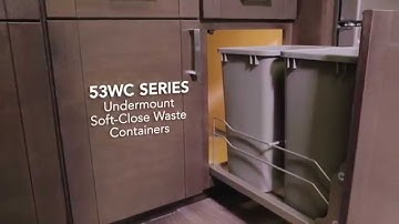 53WC Series Pullout Waste Container