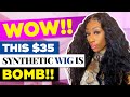 THIS SYNTHETIC LACE FRONT FROM AMAZON PRIME?? I'M SHOOK!! |LALAMILAN