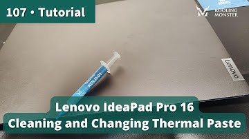 Speed Up Your  Lenovo IdeaPad Pro 16 Prevent Overheating With Dust Cleaning & New Thermal Paste