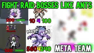 HOW TO SOLO RAID BOSSES IN THIS *NEW* ROBLOX GAME ANIPIXELS