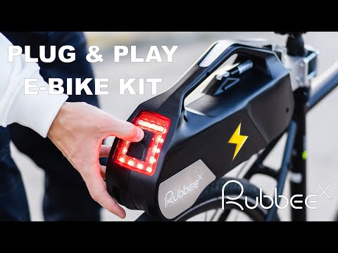 Wireless e-bike conversion kit? Rubbee X Overview - Unboxing, installation and test ride !