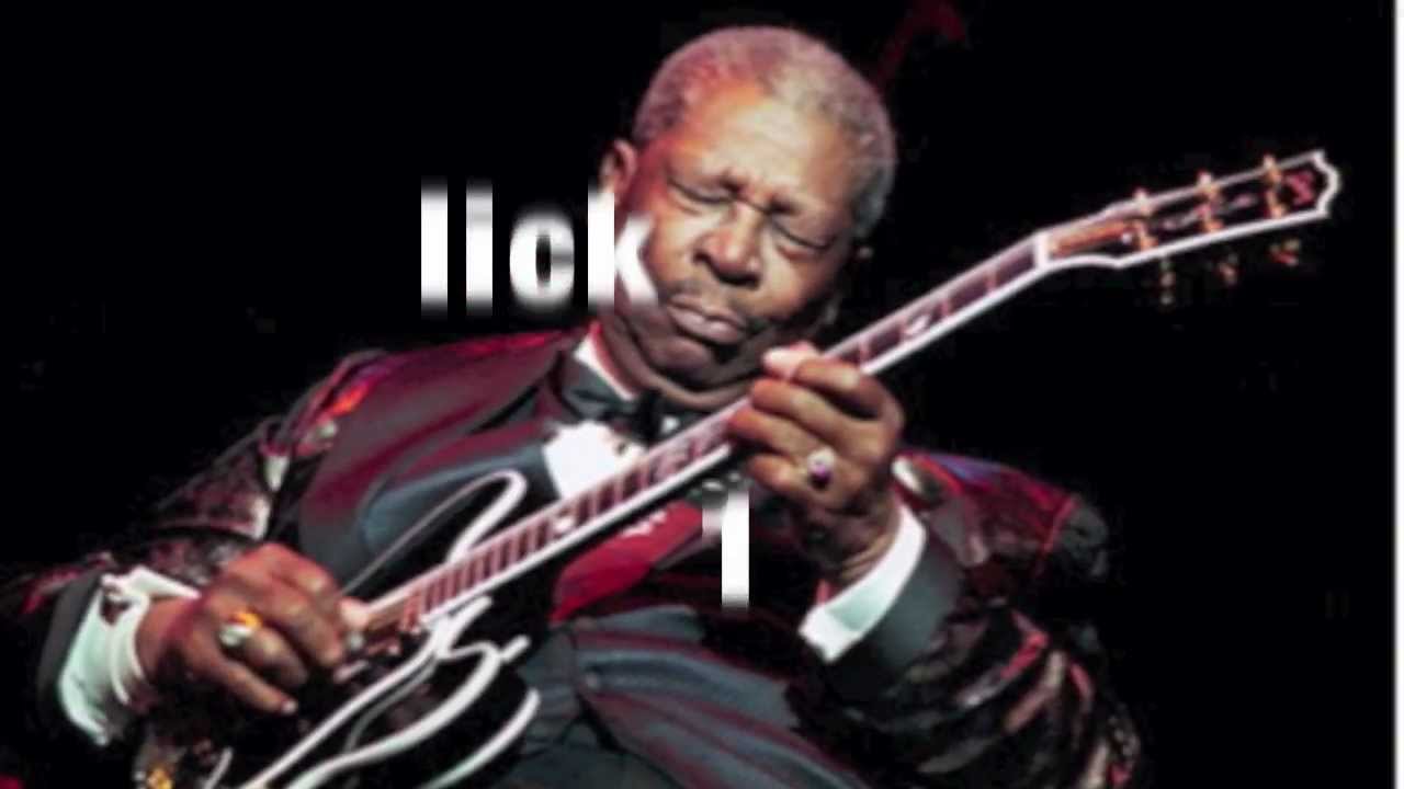 Lezioni di chitarra Blues BB King Style Lick YouTube