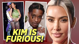 Kim K  FURIOUS After Rihanna ALLEGES That Kim Wants to Hook Up With A$AP Rocky