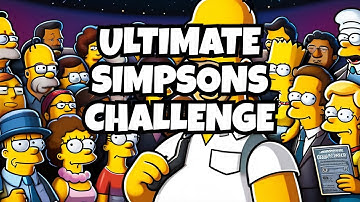 The Ultimate Simpsons Quiz: Medium Difficulty Edition