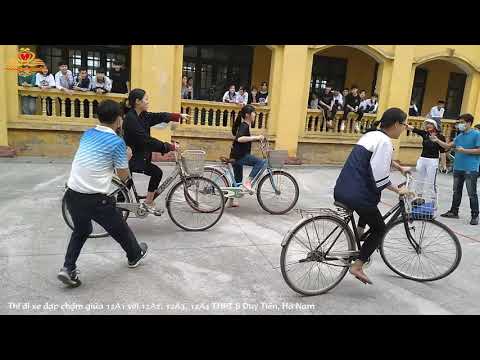 Thi đi xe đạp chậm│4 lớp: 12A1+12A2+12A3+12A4│Slow cycling test