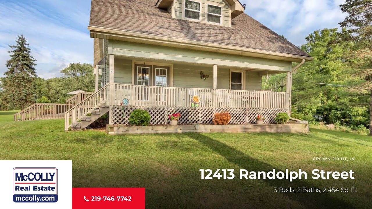 12413 Randolph Street, Crown Point, IN MLS 478431 McColly YouTube