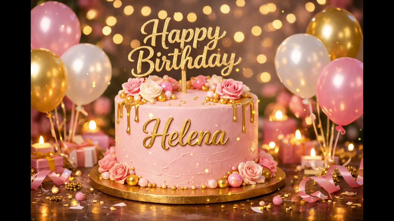 Happy Birthday Helena 🎉 | Beautiful Name Cake Design | 
