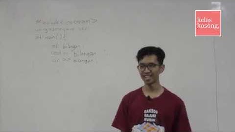 ALGORITMA & PEMROGRAMAN Pembahasan soal C++ | KelasKoaong