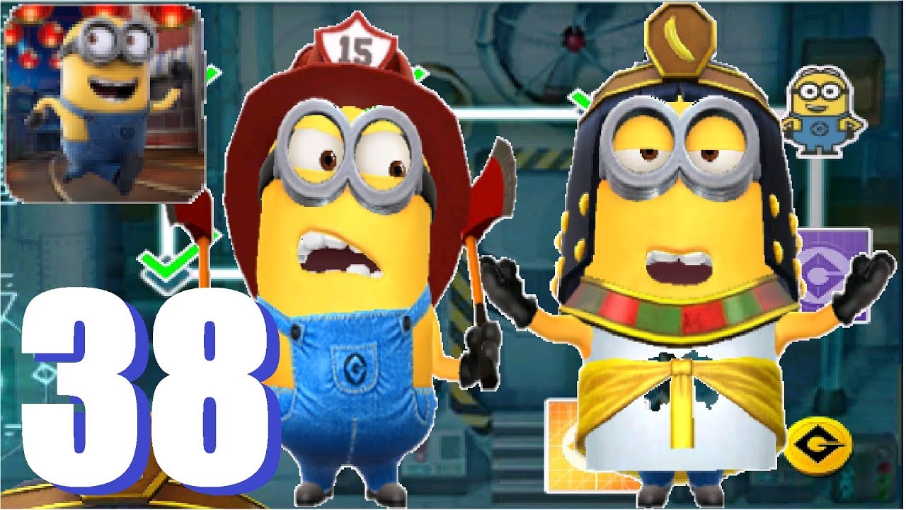Despicable Me Minion Rush - gameplay walkthrough - Chapter 18 level 5 - 6 Part 38 (iOs & android)